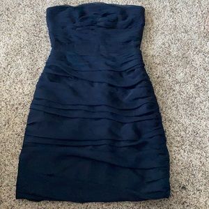 Navy blue size 2 bridesmaids dress